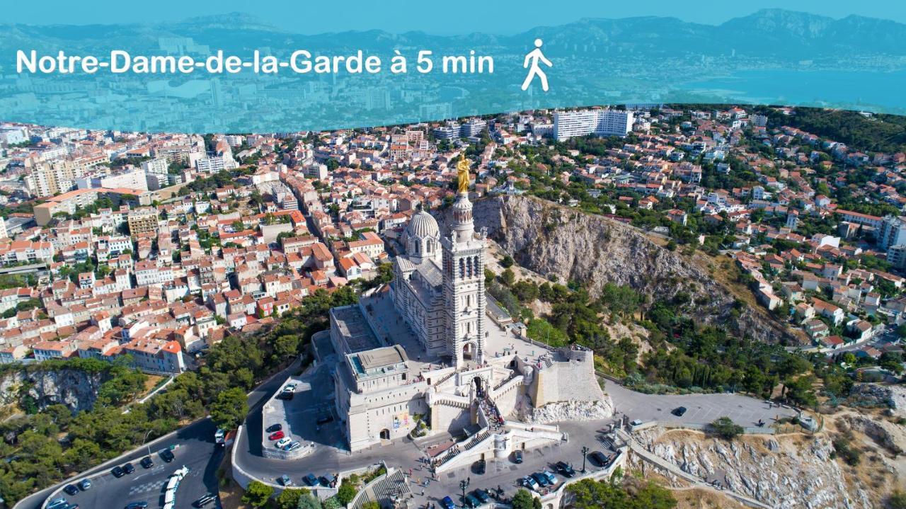 Aux Pieds De La Bonne Mere - Centre - Wifi Marsylia Zewnętrze zdjęcie